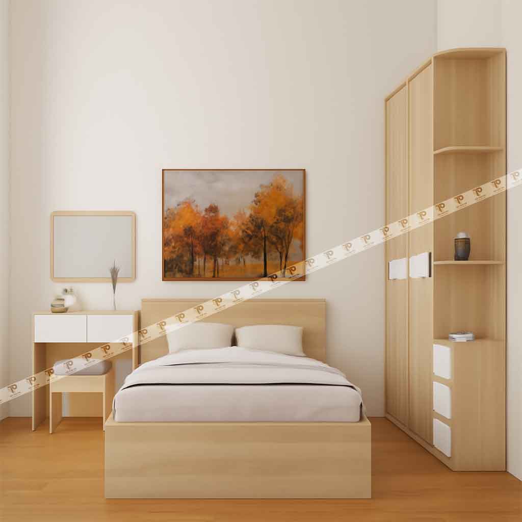 Combo Phòng Ngủ MDF Hiện Đại