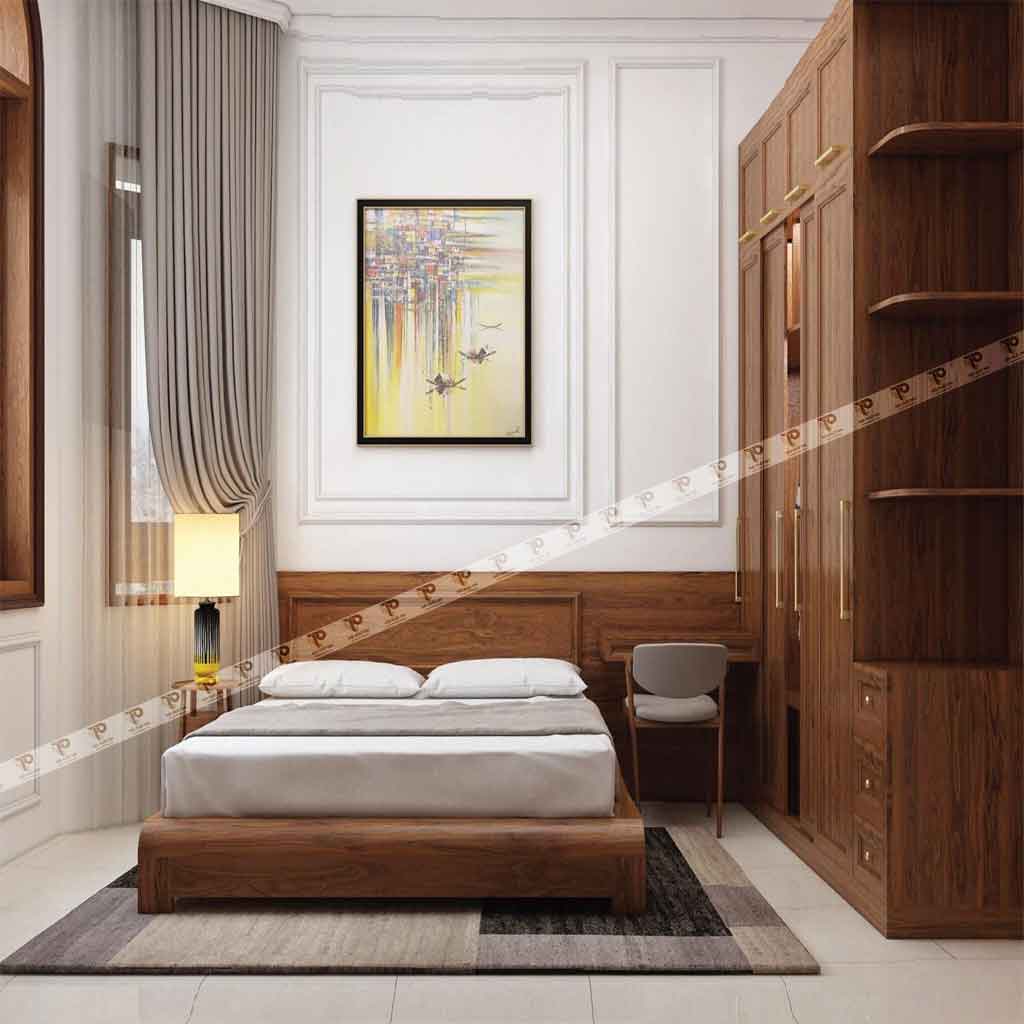 Combo Phòng Ngủ MDF Cổ Điển