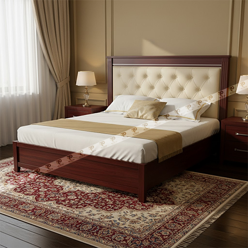 Giường MDF Cổ Điển