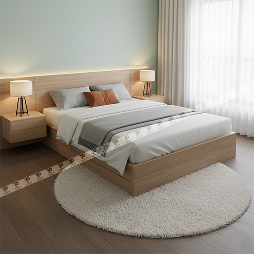 Giường MDF Hiện Đại
