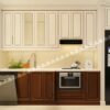 Tủ Bếp MDF Cổ Điển