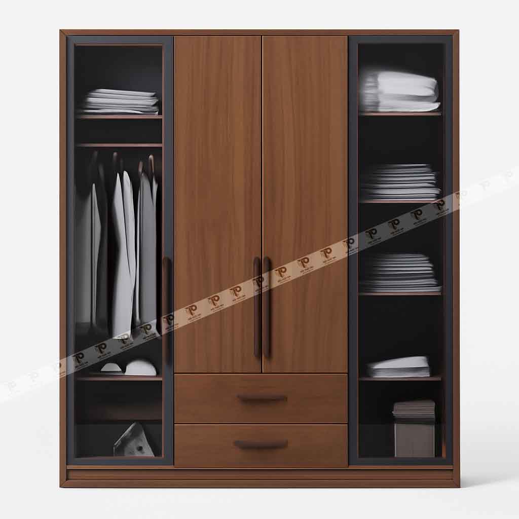 Tủ Áo MDF Cổ Điển